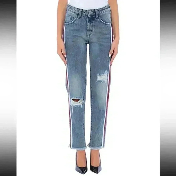 One Teaspoon High Rise Awesome Baggies - Picture 1 of 5